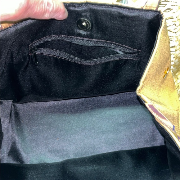 Shangtung Silk Bag Handmade by Cambodian Mine Refugees - Picture 12 of 16